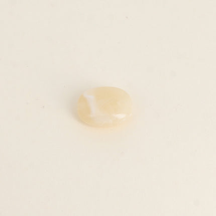 Perle ovale en résine de 15 x 19 mm, 6 pièces