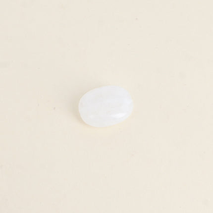 Perle ovale en résine de 15 x 19 mm, 6 pièces