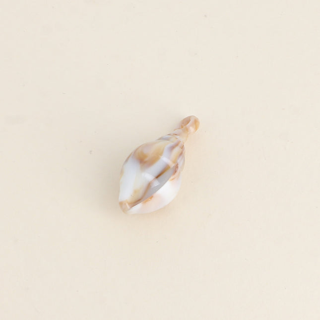 Coquillage S en résine, 20 pièces
