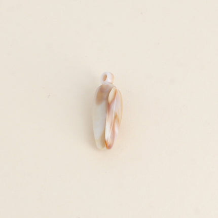 Coquillage S en résine, 6 pièces