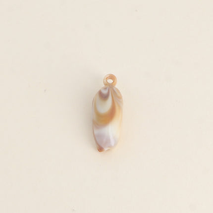 Coquillage S en résine, 6 pièces