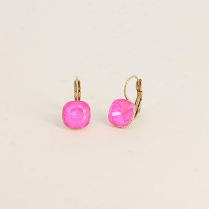 Boucles Béa - cristaux Swarovski® 4470 10mm