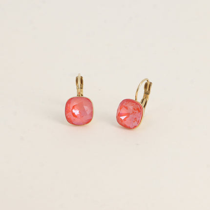 Boucles Béa - cristaux Swarovski® 4470 10mm