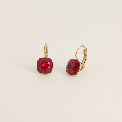 Boucles Béa - cristaux Swarovski® 4470 10mm