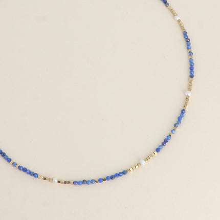 Collier Bracéline - pierres naturelles