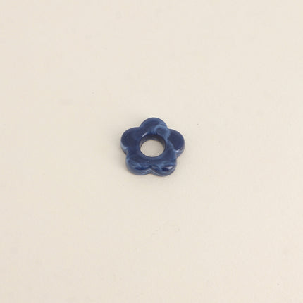 Perle de fleur en résine 20mm, 10 pièces