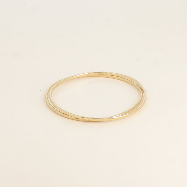 Jonc fermé - effet strié 2mm