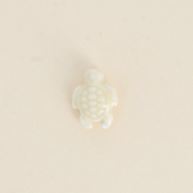 Perle tortue en céramique et émail