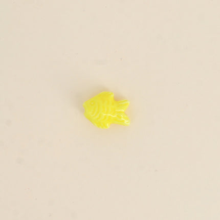 Perle poisson en céramique et émail