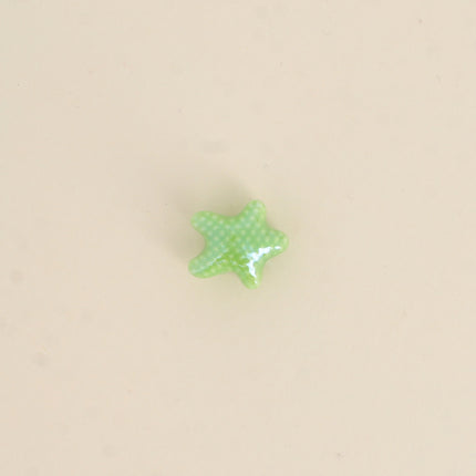 Perle étoile de mer M en céramique et émail