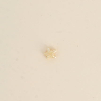 Perle étoile de mer XS en céramique et émail