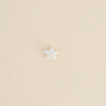 Perle étoile de mer XS en céramique et émail