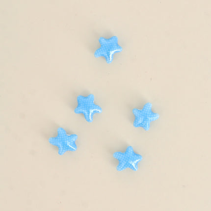 Perle étoile de mer XS en céramique et émail