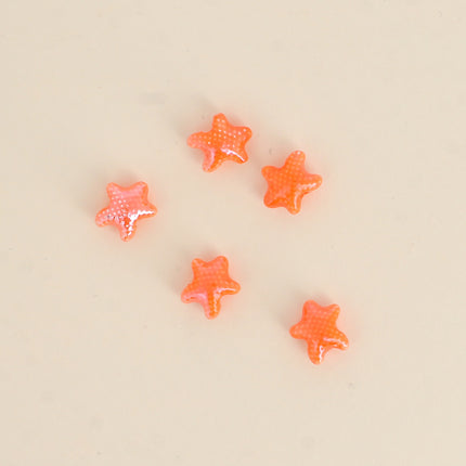 Perle étoile de mer XS en céramique et émail