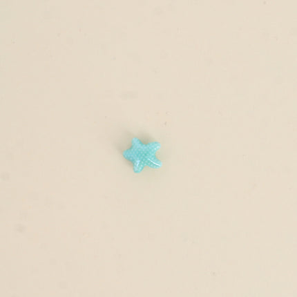 Perle étoile de mer XS en céramique et émail