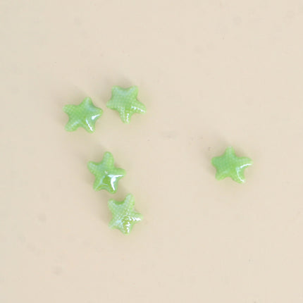 Perle étoile de mer XS en céramique et émail