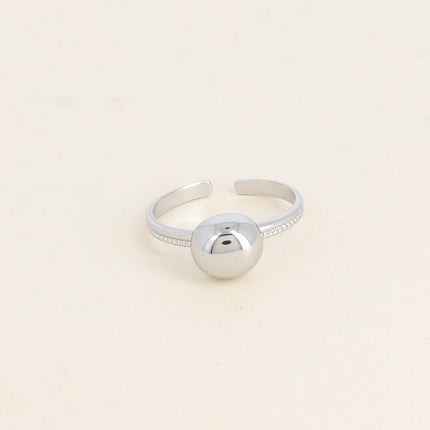 Bague - petit rond bombé