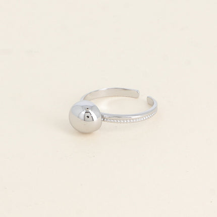 Bague - petit rond bombé