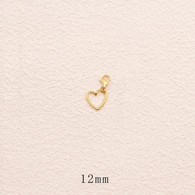 Charm - coeur ajouré