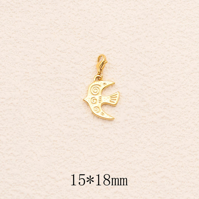 Charm Fidélia - oiseau texturé