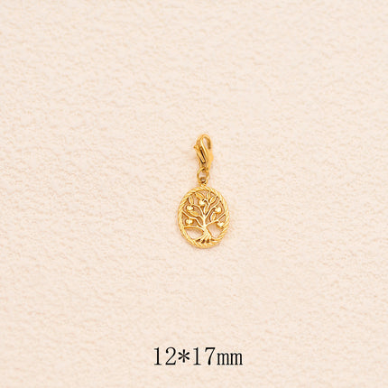 Charm - ovale avec arbre de vie