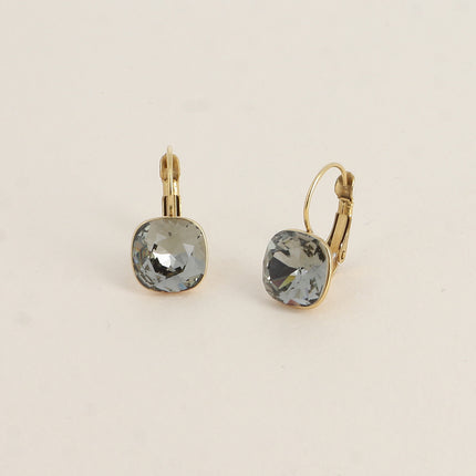 Boucles Béa - cristaux Swarovski® 4470 10mm