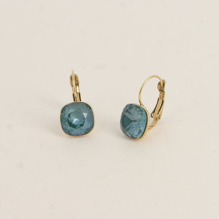 Boucles Béa - cristaux Swarovski® 4470 10mm