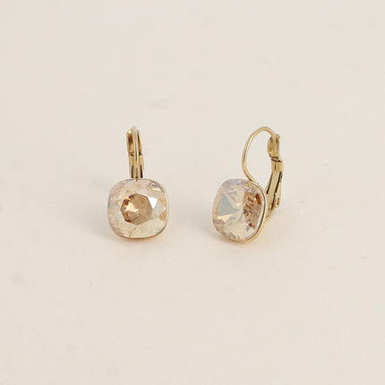 Boucles Béa - cristaux Swarovski® 4470 10mm