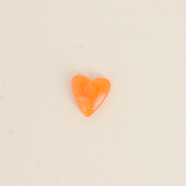 Heart bead 15x17mm