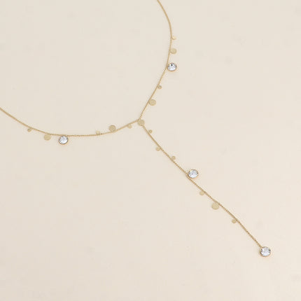 Collier Khalissie Y - orné de cristaux de Swarovski®