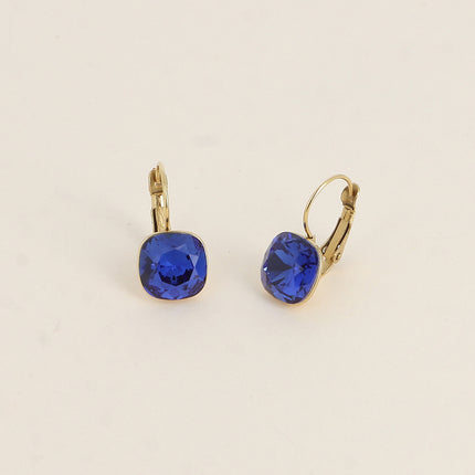 Boucles Béa - cristaux Swarovski® 4470 10mm