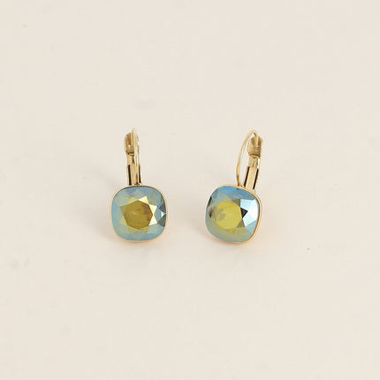 Boucles Béa - cristaux Swarovski® 4470 10mm