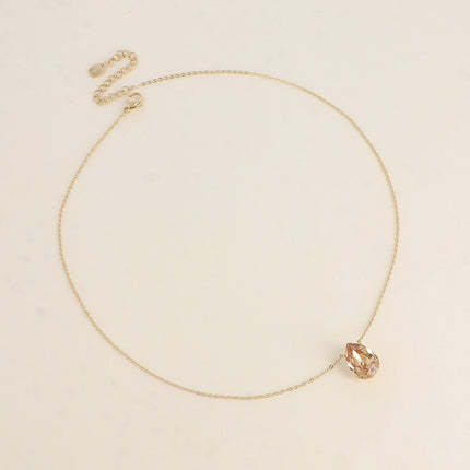 Collier Bertille - goutte et cristaux Swarovski®