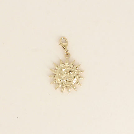 Charm - eclipse, moon, sun