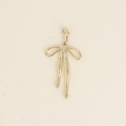 Charm - large bow tie