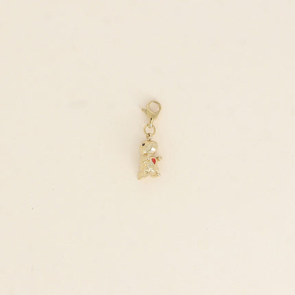 Charm - petit dinosaure avec coeur rouge
