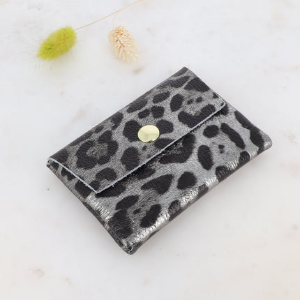 Pochette Bali Léopard – double poche