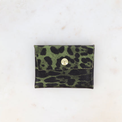 Pochette Bali Léopard – double poche