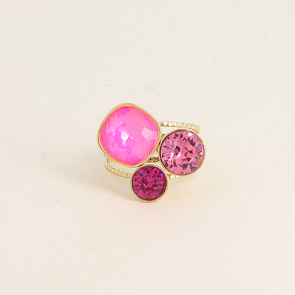 Bague Trilogie - cristaux Swarovski®