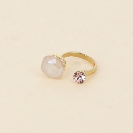 Bague Beata - ornée de 2 cristaux Swarovski®