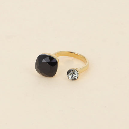 Bague Beata - ornée de 2 cristaux Swarovski®