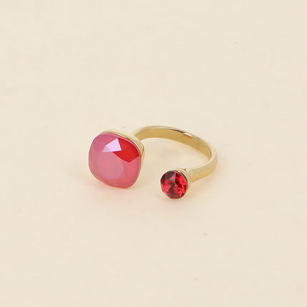 Bague Beata - ornée de 2 cristaux Swarovski®