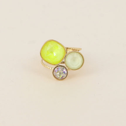 Bague Trilogie - cristaux Swarovski®
