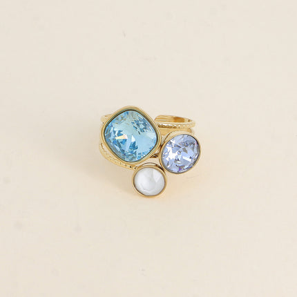 Bague Trilogie - cristaux Swarovski®
