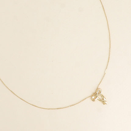 Collier - pendentif noeud papillon