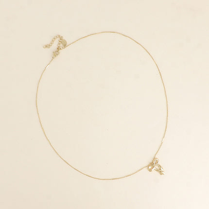 Collier - pendentif noeud papillon