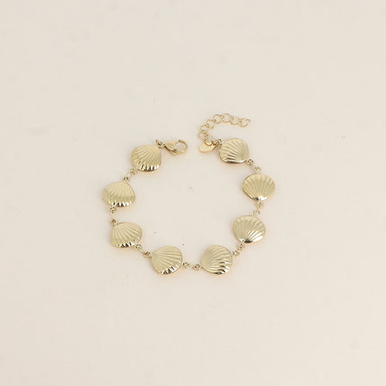 Bracelet - maille coquillages
