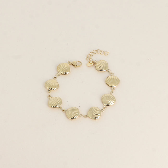 Bracelet - maille coquillages