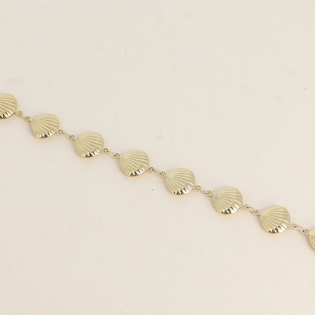 Bracelet - maille coquillages