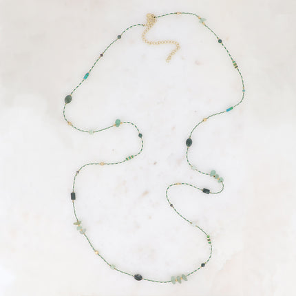 Necklace - natural stones